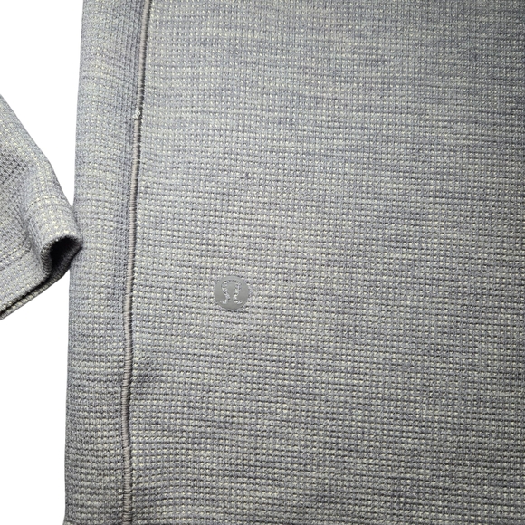 Men's Lululemon Shift Stitch Hoodie - Heathered Rover - Picture 6 of 9